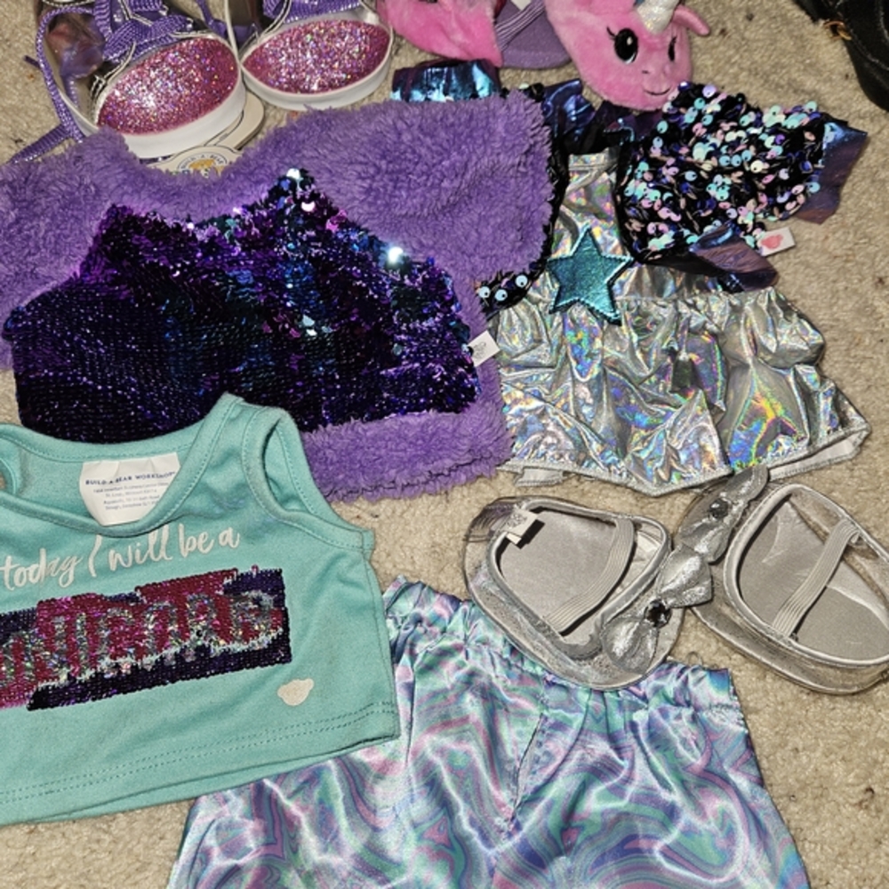 Build-A-Bear Workshop Clothing Lot For Plush